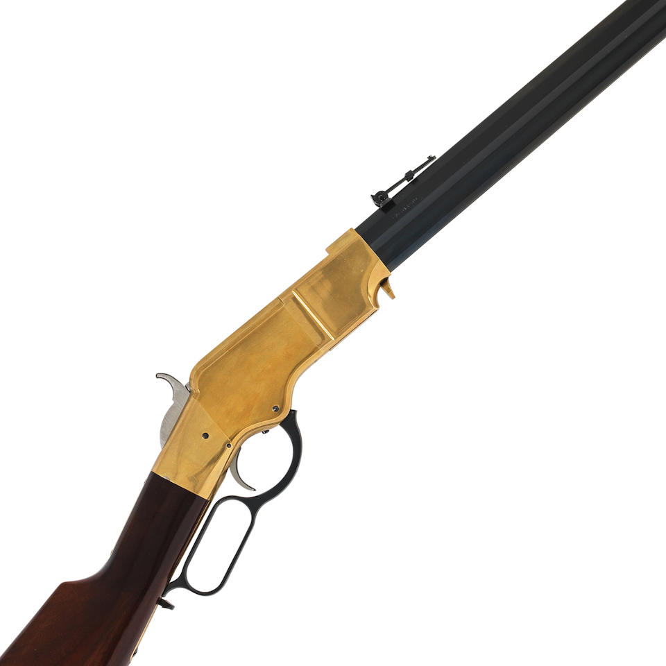 A .44-40 '1860 Henry' lever-action rifle by Uberti, no. 07826 - Bild 2 aus 2