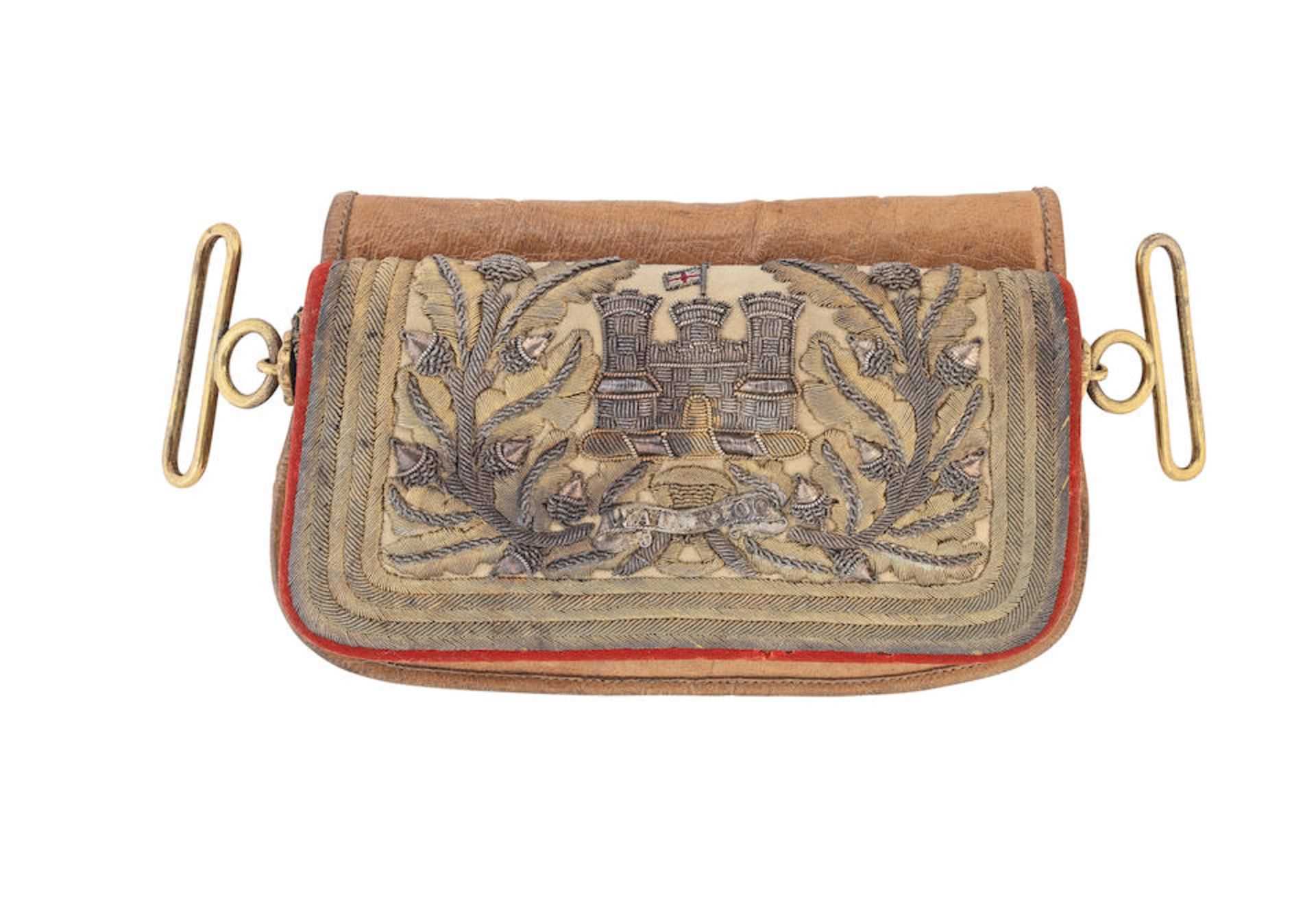 An Officer's Full Dress Pouch Of The 6th Inniskilling Dragoons