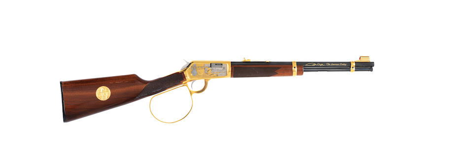 A .22 (L.R.) 'Model 9422 XTR' large-loop lever-action saddle-ring carbine by Winchester, no. F56...