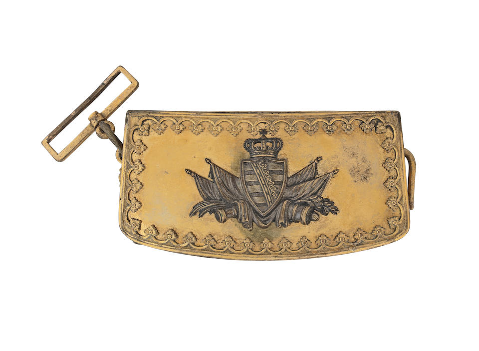 A Saxon Cavalry Officer's Full Dress Pouch