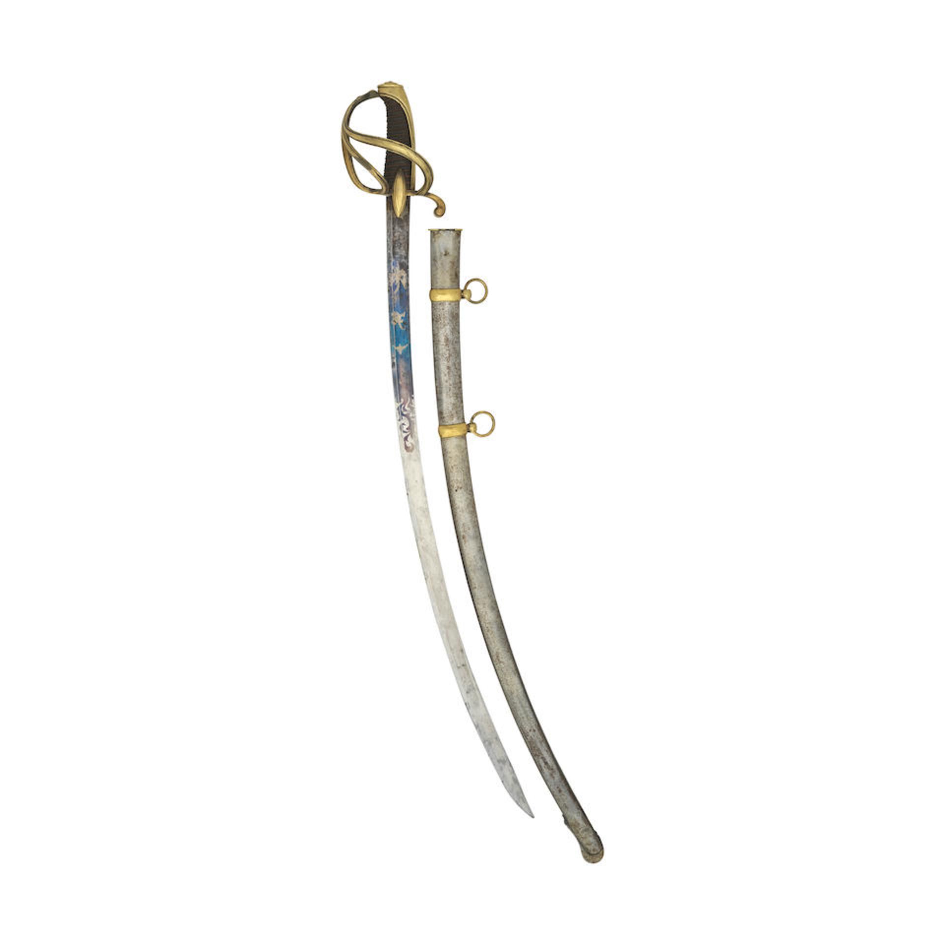 A French Light Cavalry Officer's Sabre