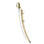 A French Light Cavalry Or Staff Officer's Sabre