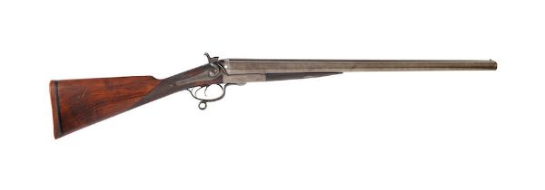 An 8-bore hammer gun by E. Whistler, no. 13424
