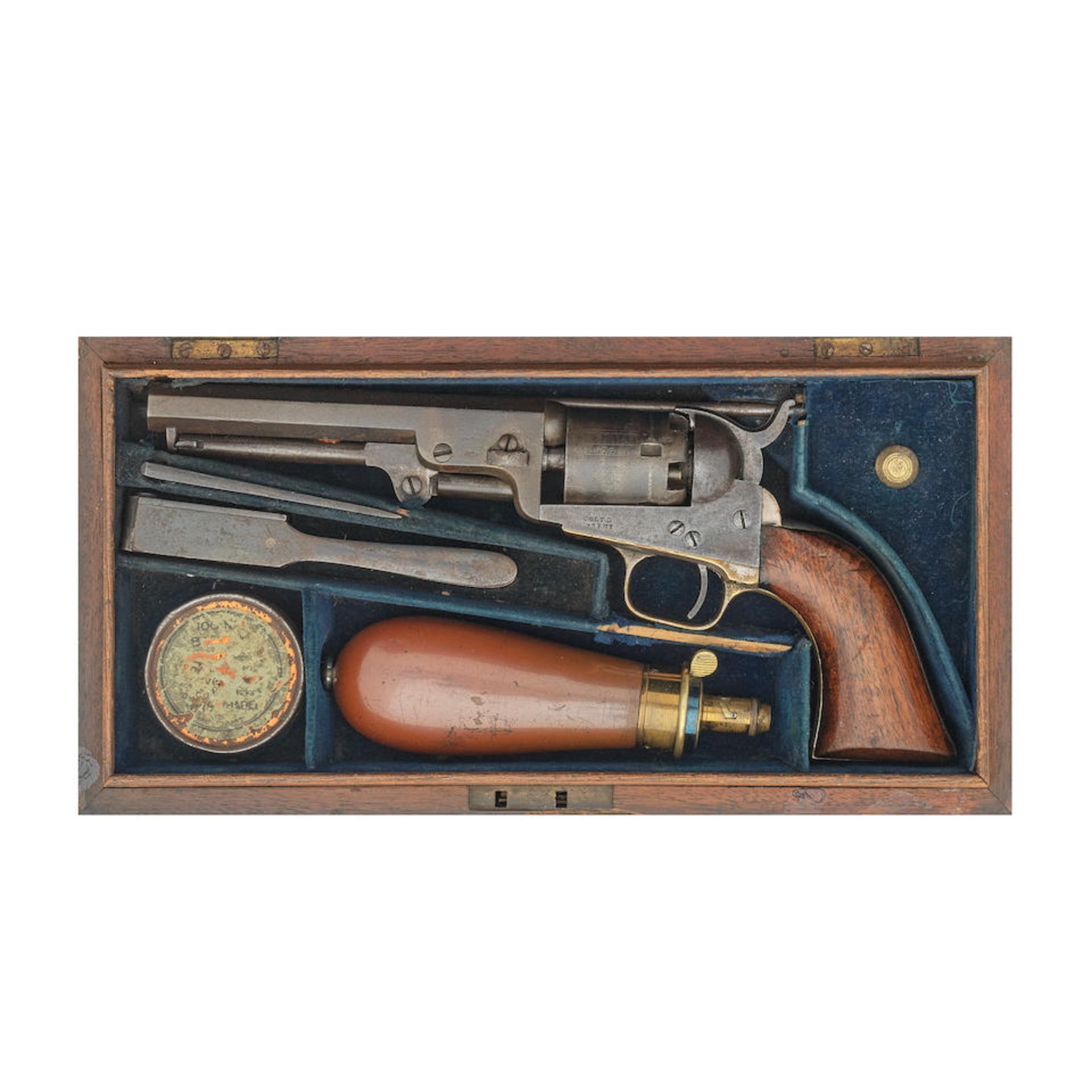 A Cased Colt 1849 Model Pocket Percussion Revolver