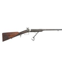 An Extremely Rare .450 (50-Bore) Pin-Fire Bastin/Harvey System D.B. Sporting Rifle