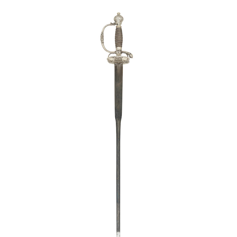 An Unusual Silver-Hilted Small-Sword