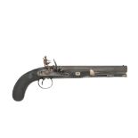 A 22-Bore Flintlock Duelling Pistol