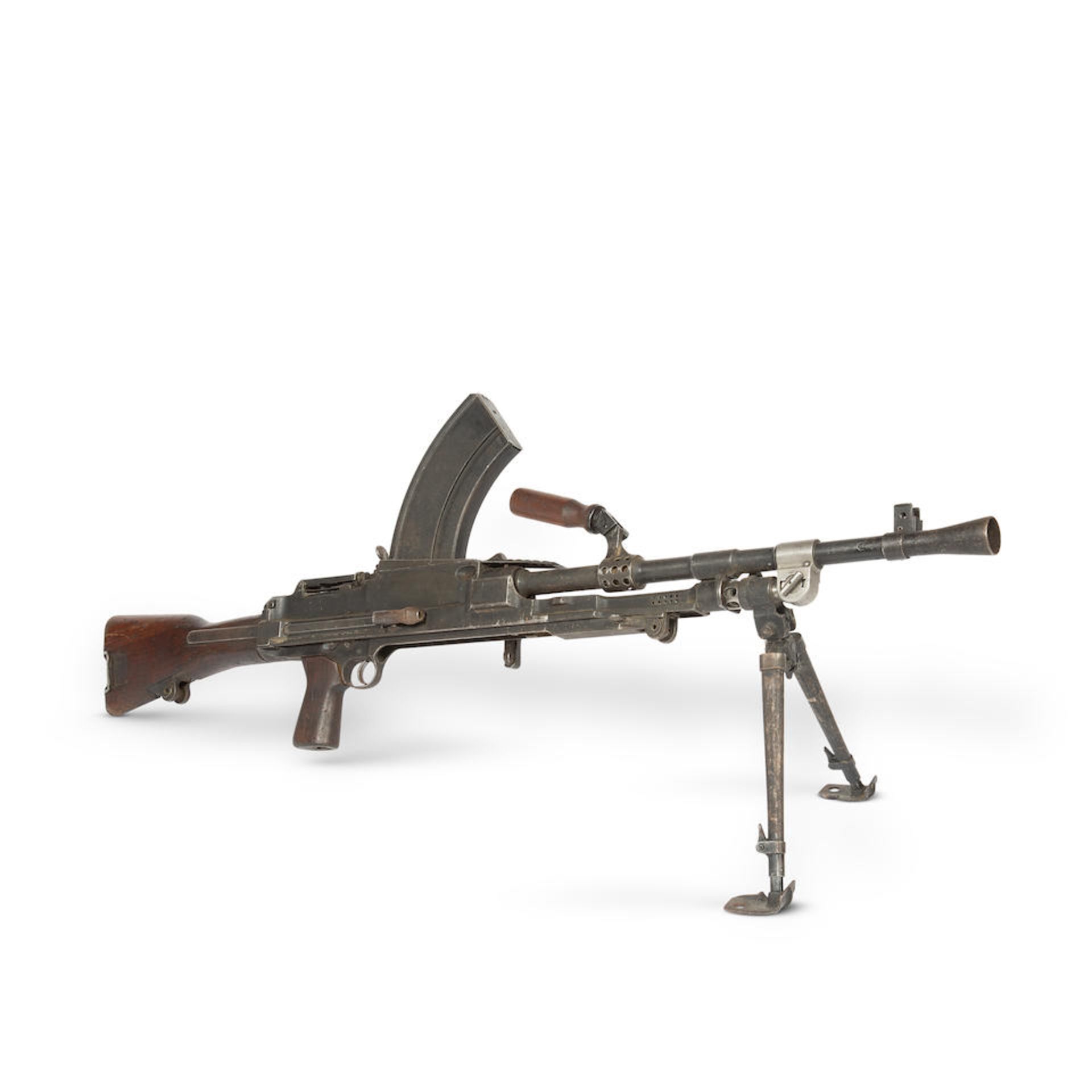 A deactivated .303 (British) 'Mk.3 Bren' light machine gun by Enfield, no. LB37575 With its deac...