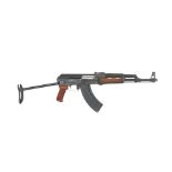 A deactivated 7.62x39mm 'AK-47' assault rifle, no. HZ00624 With its deactivation certificate (2)