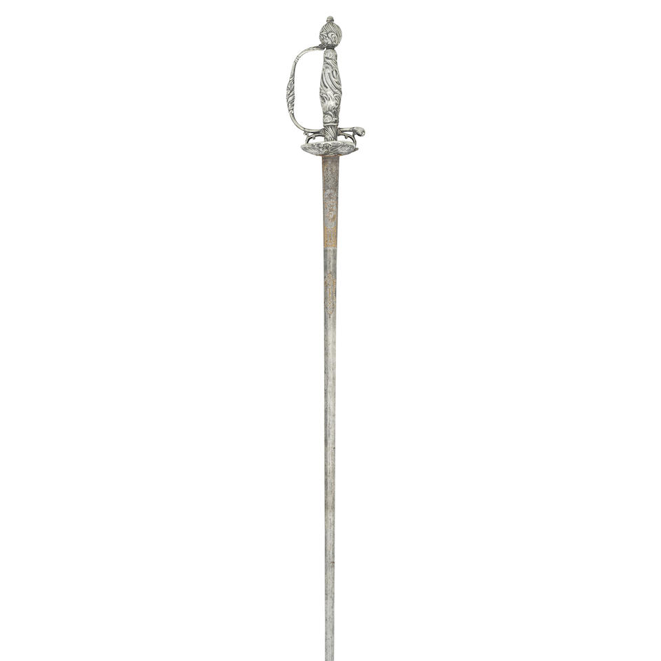 A Continental Silver-Hilted Small-Sword