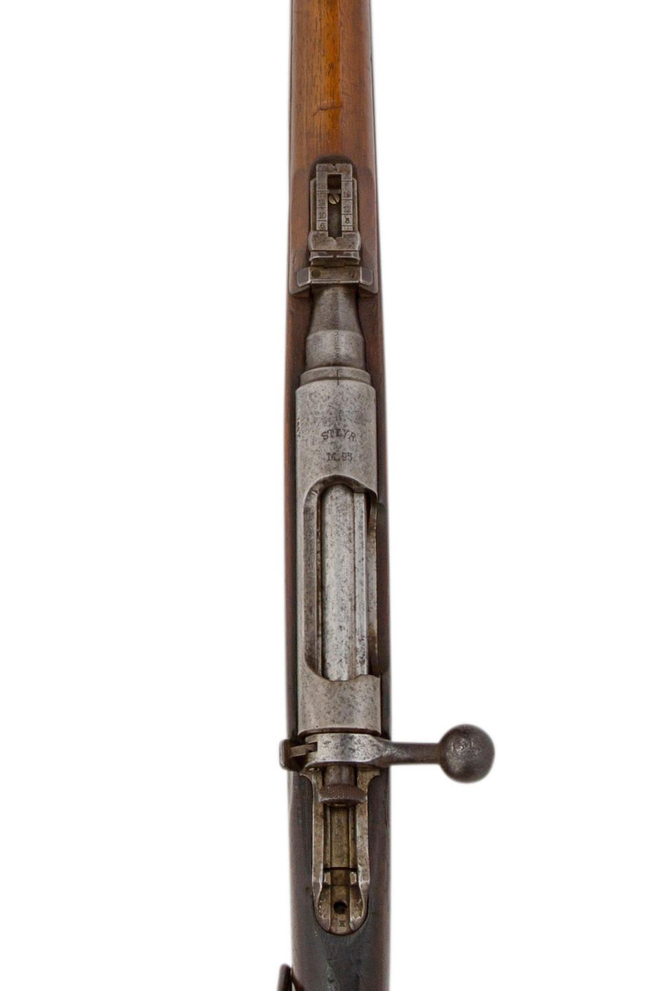 A 8x50mmR (Mannlicher) 'M1895' straight-pull service carbine-stutzen by FÉG, no. 8251E With... - Bild 2 aus 3