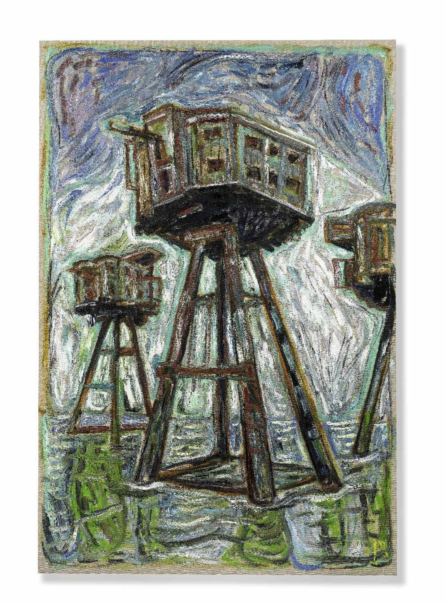 BILLY CHILDISH (B. 1959) Shivering Sands (The Forts) 2007