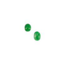 TWO LOOSE JADEITE STONES