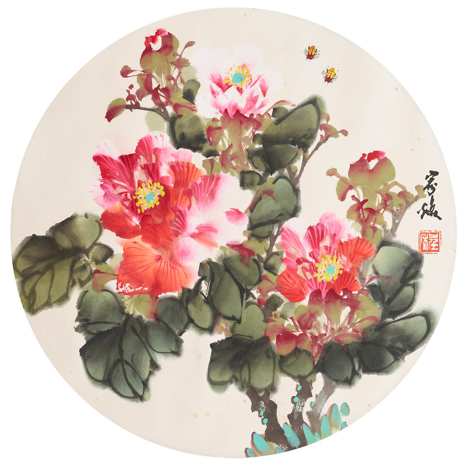 Cheng Jiahuan (20th century) Peony