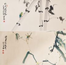 After Zhao Shaoang (1905-1998), including #58 Bamboo (2)