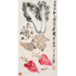 Attributed to Qi Baishi (1864-1957) Vegetables