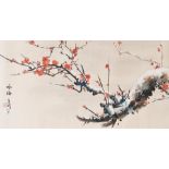 Attributed to Wang Xuetao (1903-1982) Plum Blossoms