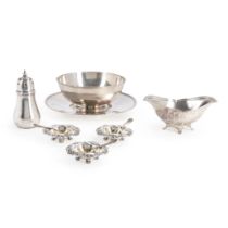 SEVEN PIECES OF TIFFANY & CO. STERLING SILVER TABLEWARE