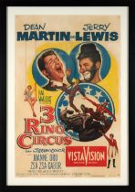 VINTAGE MOVIE POSTER 'THREE RING CIRCUS'