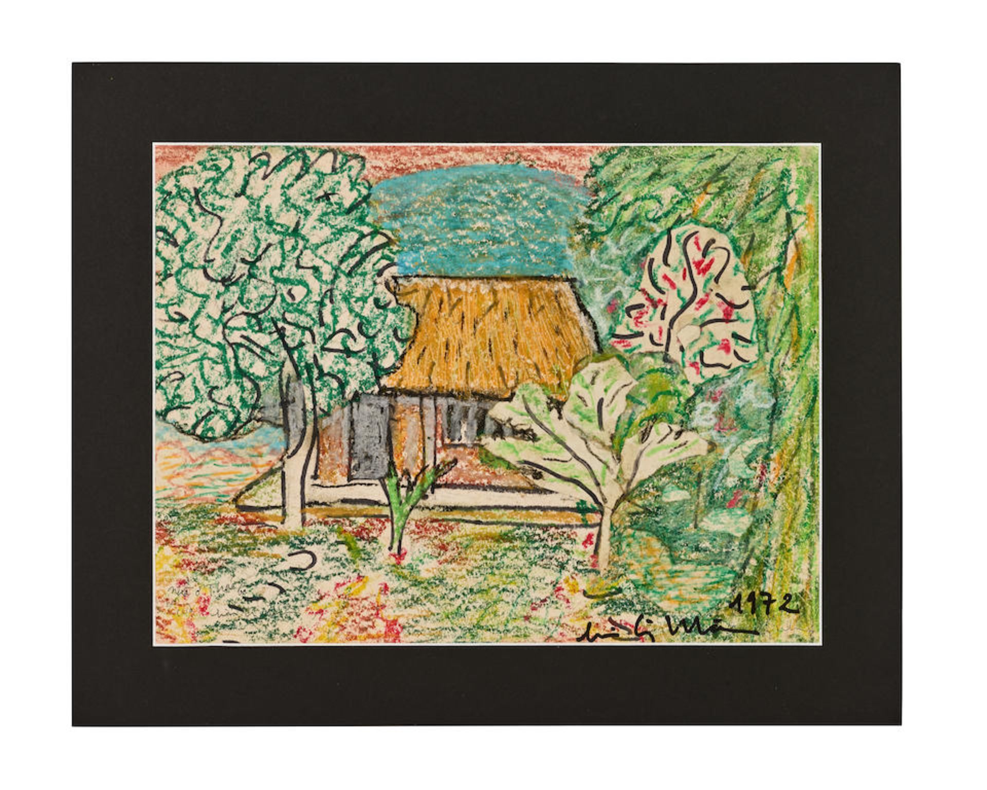 Luu Cong Nhan (Vietnamese, 1931-2007) House with Garden - Bild 3 aus 3