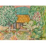 Luu Cong Nhan (Vietnamese, 1931-2007) House with Garden