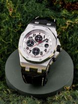 AUDEMARS PIGUET | ROYAL OAK OFFSHORE, REF.26170ST, A STAINLESS STEEL CHRONOGRAPH WRISTWATCH WITH...