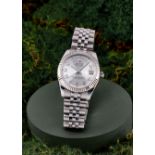 ROLEX | DATEJUST, REF.178240, A STAINLESS STEEL AND WHITE GOLD BRACELET WATCH WITH DATE, CIRCA 2007