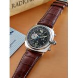 PANERAI | RADIOMIR REGATTA, REF.PAM00343, A LIMITED EDITION STAINLESS STEEL SPLIT SECONDS CHRONO...