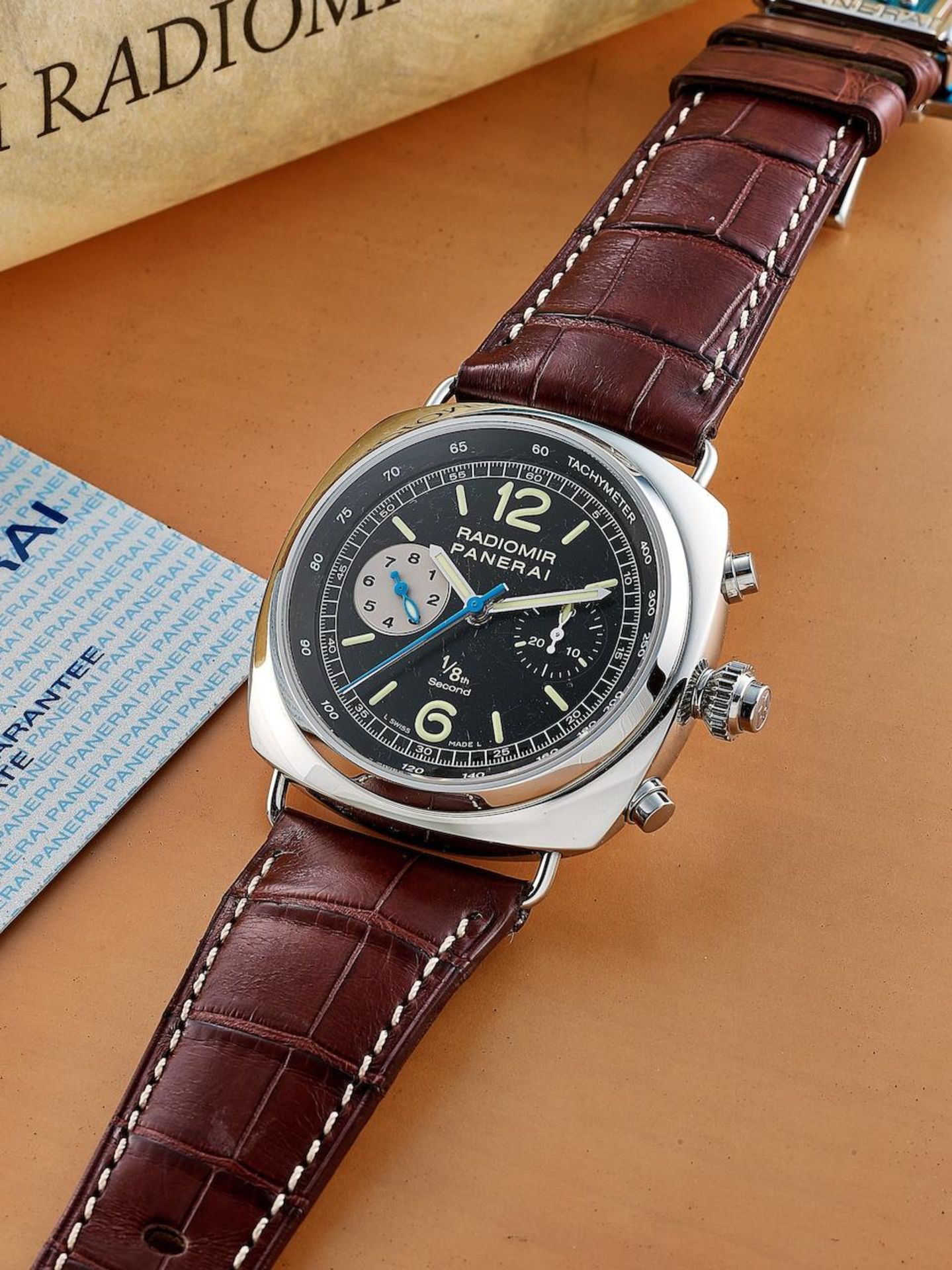 PANERAI | RADIOMIR REGATTA, REF.PAM00343, A LIMITED EDITION STAINLESS STEEL SPLIT SECONDS CHRONO...