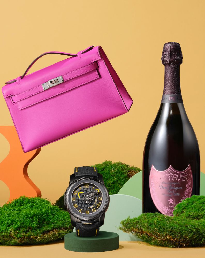 Luxury Online: Fine Wines, Watches, and Handbags