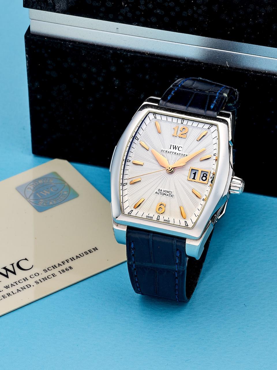 IWC | DA VINCI, REF.IW452305, A STAINLESS STEEL WRISTWATCH WITH DATE, CIRCA 2010