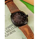 PANERAI | RADIOMIR COMPOSITE MARINA MILITARE 8 GIORNI, REF.PAM00339, A LIMITED EDITION CERAMIC W...