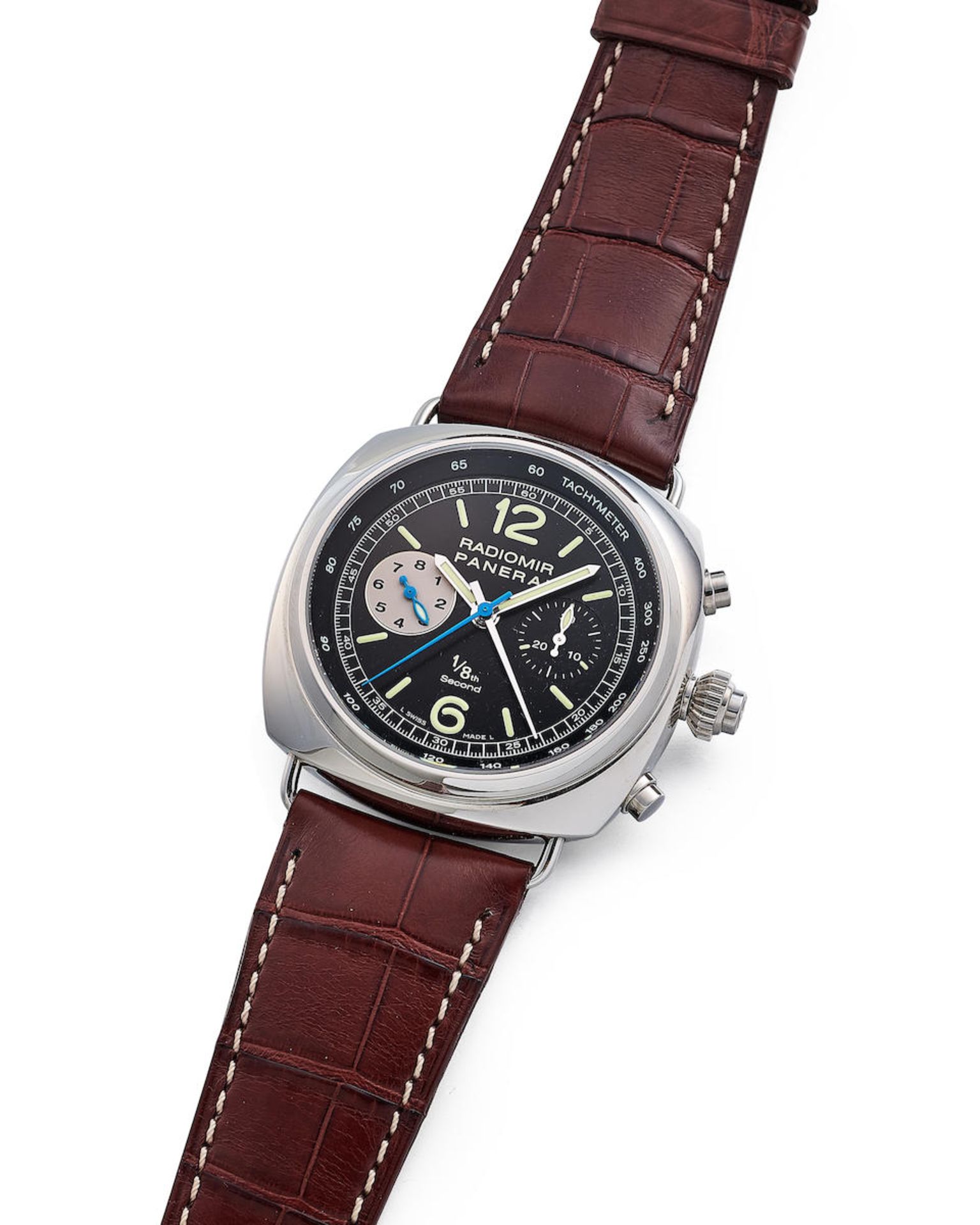 PANERAI | RADIOMIR REGATTA, REF.PAM00343, A LIMITED EDITION STAINLESS STEEL SPLIT SECONDS CHRONO... - Image 2 of 5