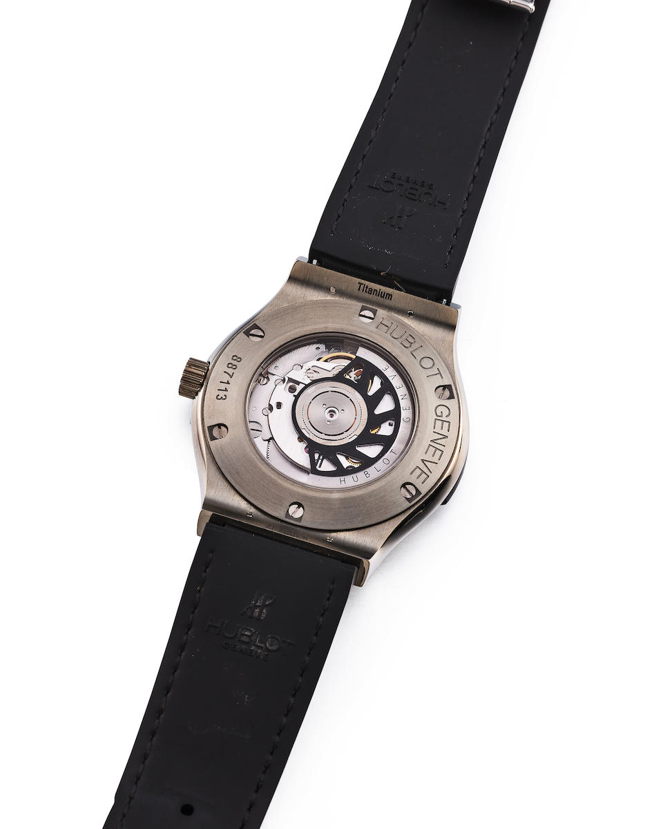 HUBLOT | CLASSIC FUSION, REF.542.NX.2610.LR, A TITANIUM WRISTWATCH WITH DATE, CIRCA 2015 - Image 2 of 4