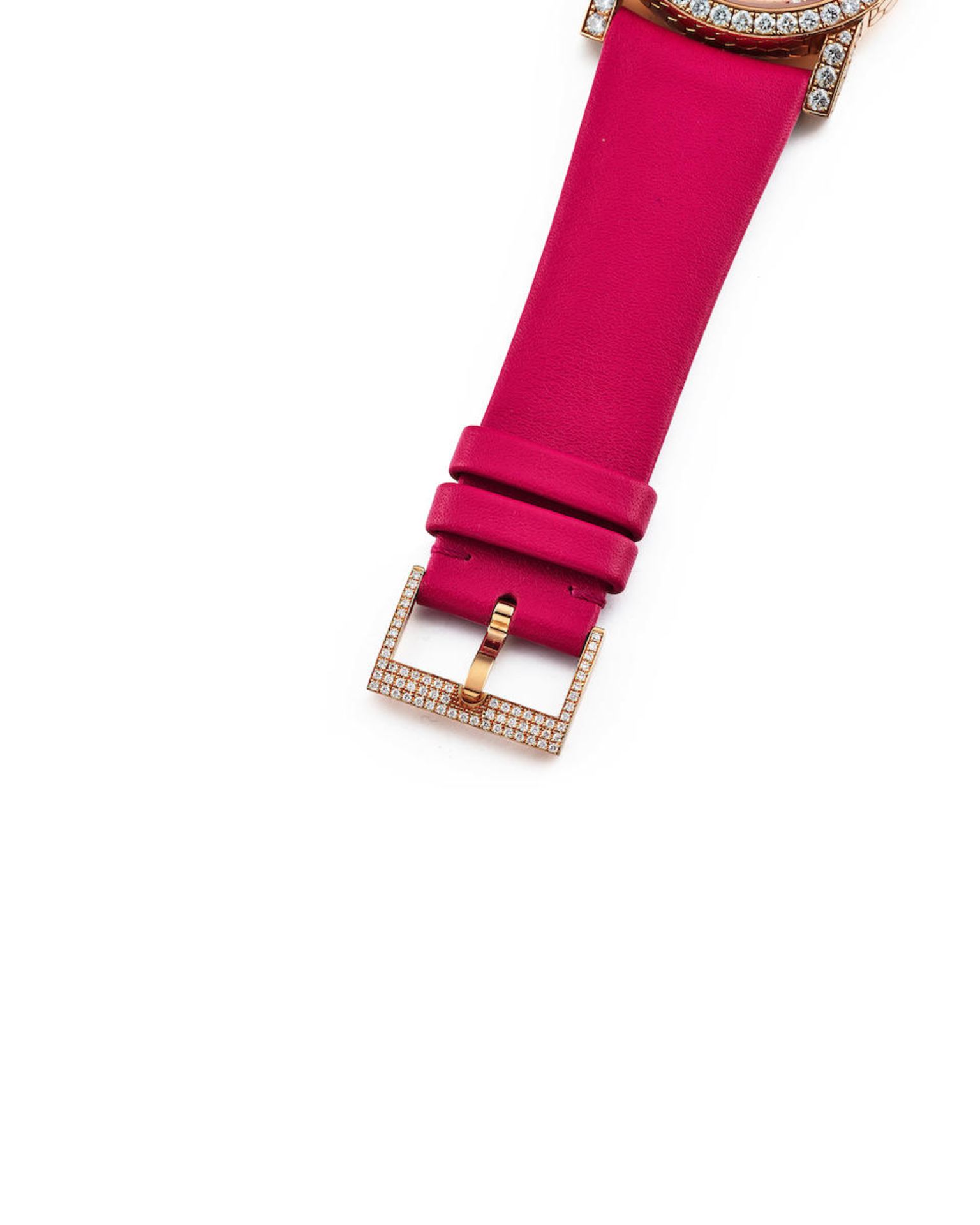 CHAUMET | ATTRAPE-MOI, REF.W16880-23P, A PINK GOLD AND DIAMOND-SET WRISTWATCH, CIRCA 2013 - Bild 3 aus 4