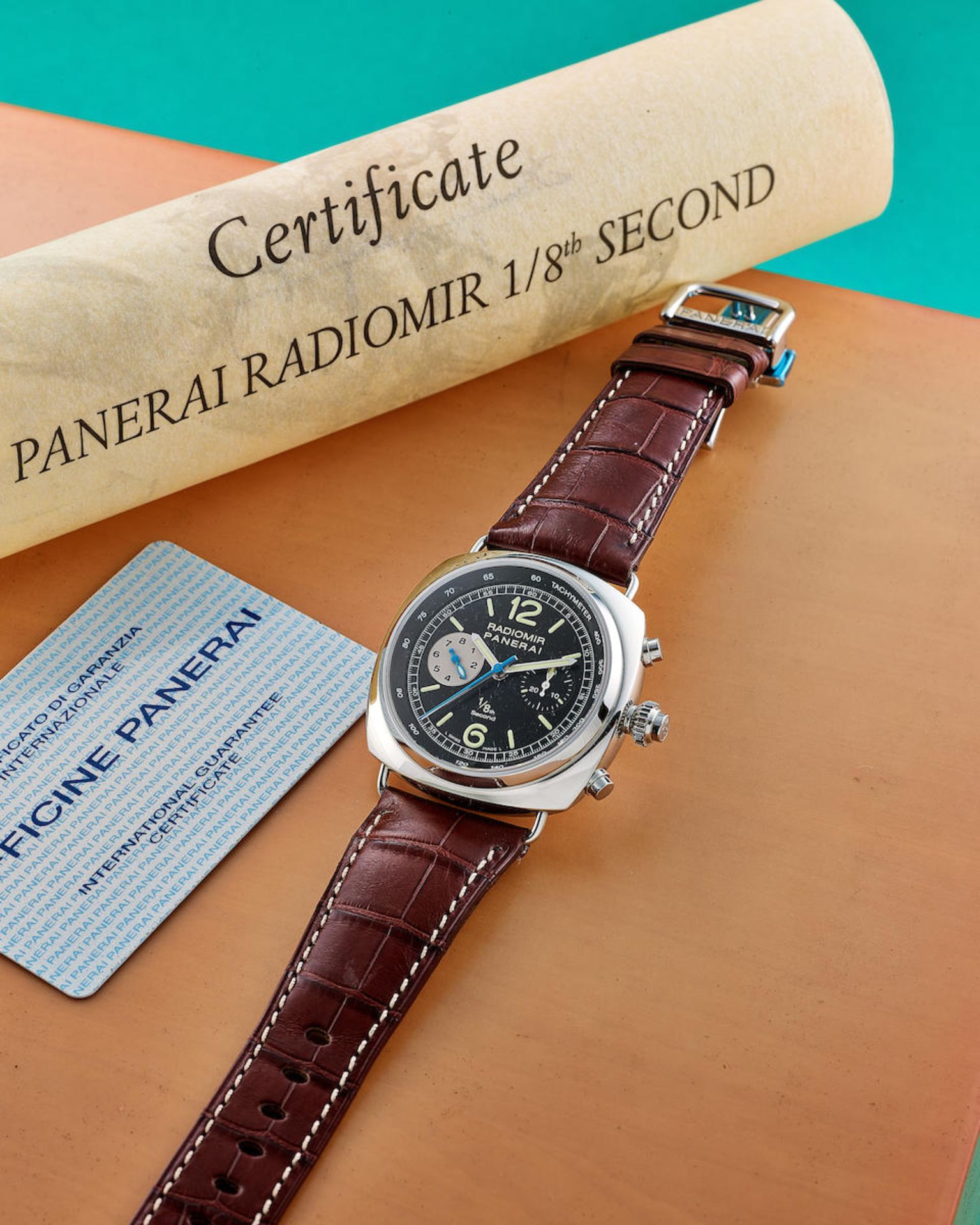 PANERAI | RADIOMIR REGATTA, REF.PAM00343, A LIMITED EDITION STAINLESS STEEL SPLIT SECONDS CHRONO... - Bild 5 aus 5