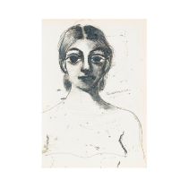 PAUL DELVAUX (1897-1994) Etude d'une figure pour le tableau 'Le Viol'