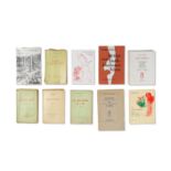 YVAN GOLL (1891-1950), CLAIRE GOLL (1890-1977) Ensemble de 10 livres, du fondateur de la revue S...