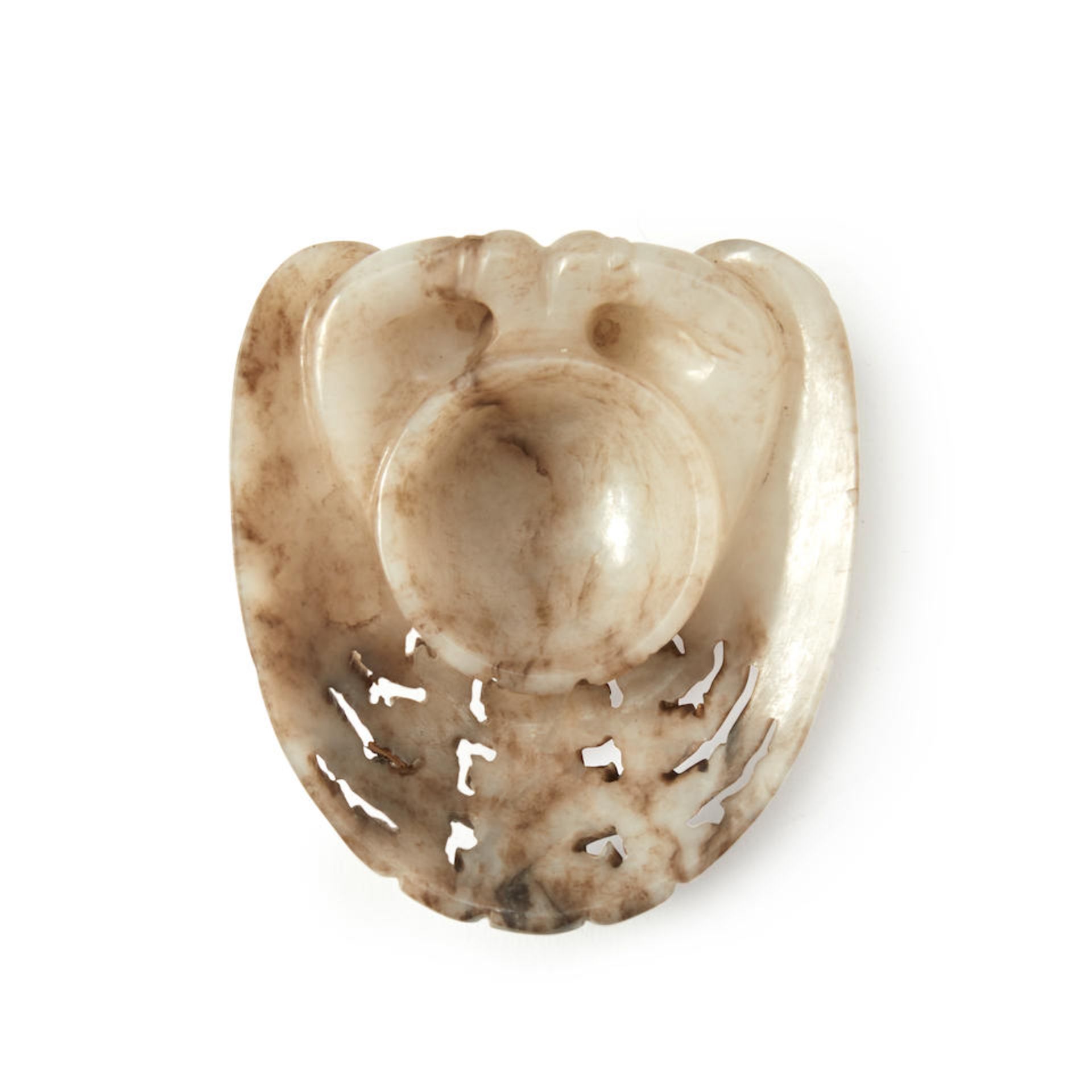 AN ARCHAIC GRAY JADE CARVING - Image 2 of 2