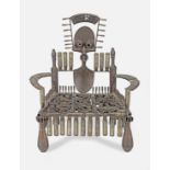 Gon&#231;alo Mabunda (Mozambican, born 1975) Weapon throne 95 x 84.5 x 45cm (37 3/8 x 33 1/4 x 1...