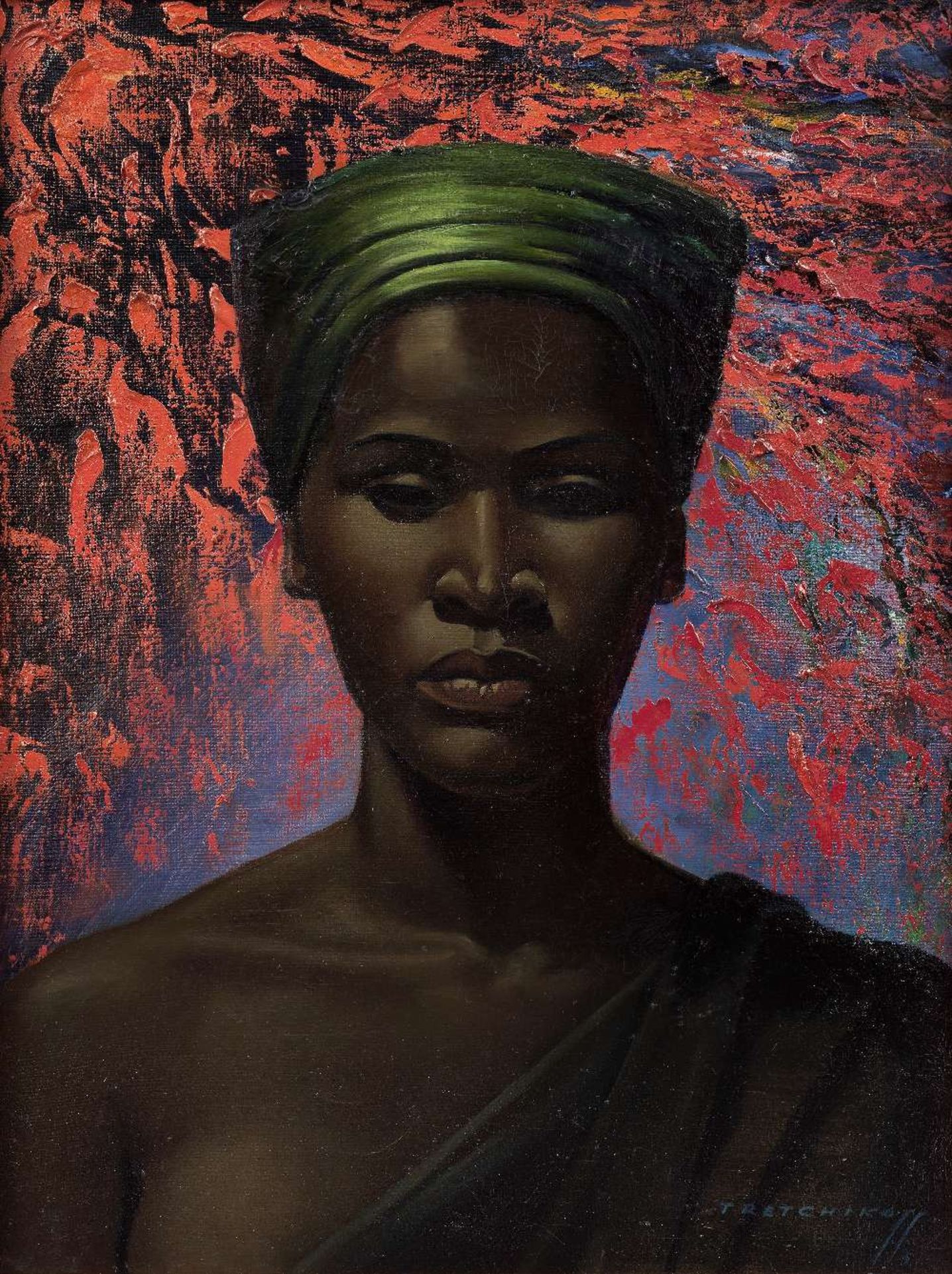 Vladimir Griegorovich Tretchikoff (South African, 1913-2006) Zulu Girl (framed)