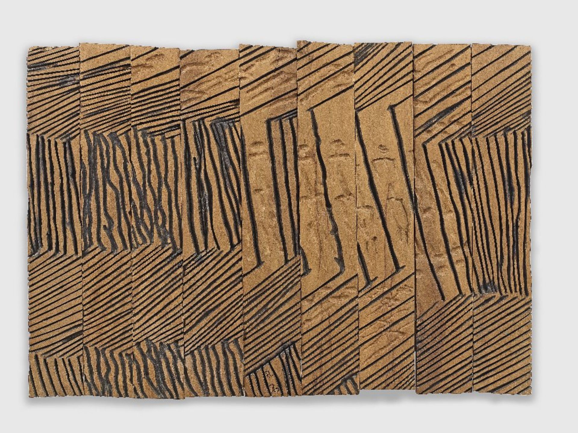 El Anatsui (Ghanaian, born 1944) Untitled, 1996 61 x 85.5 x 3.5cm (24 x 33 11/16 x 1 3/8in). (in...