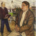 Carel Weight R.A. (British, 1908-1997) Jeff Horwood and the Painter at Southwold