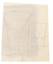 Ben Nicholson O.M. (British, 1894-1982) Large and Small Form 30.5 x 24 cm (12 x 9 7/16 in.) (irr...