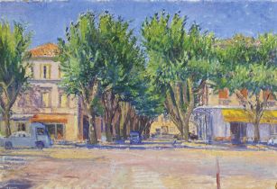 Frederick Gore C.B.E., R.A. (British, 1913-2009) Street Scene in Provence