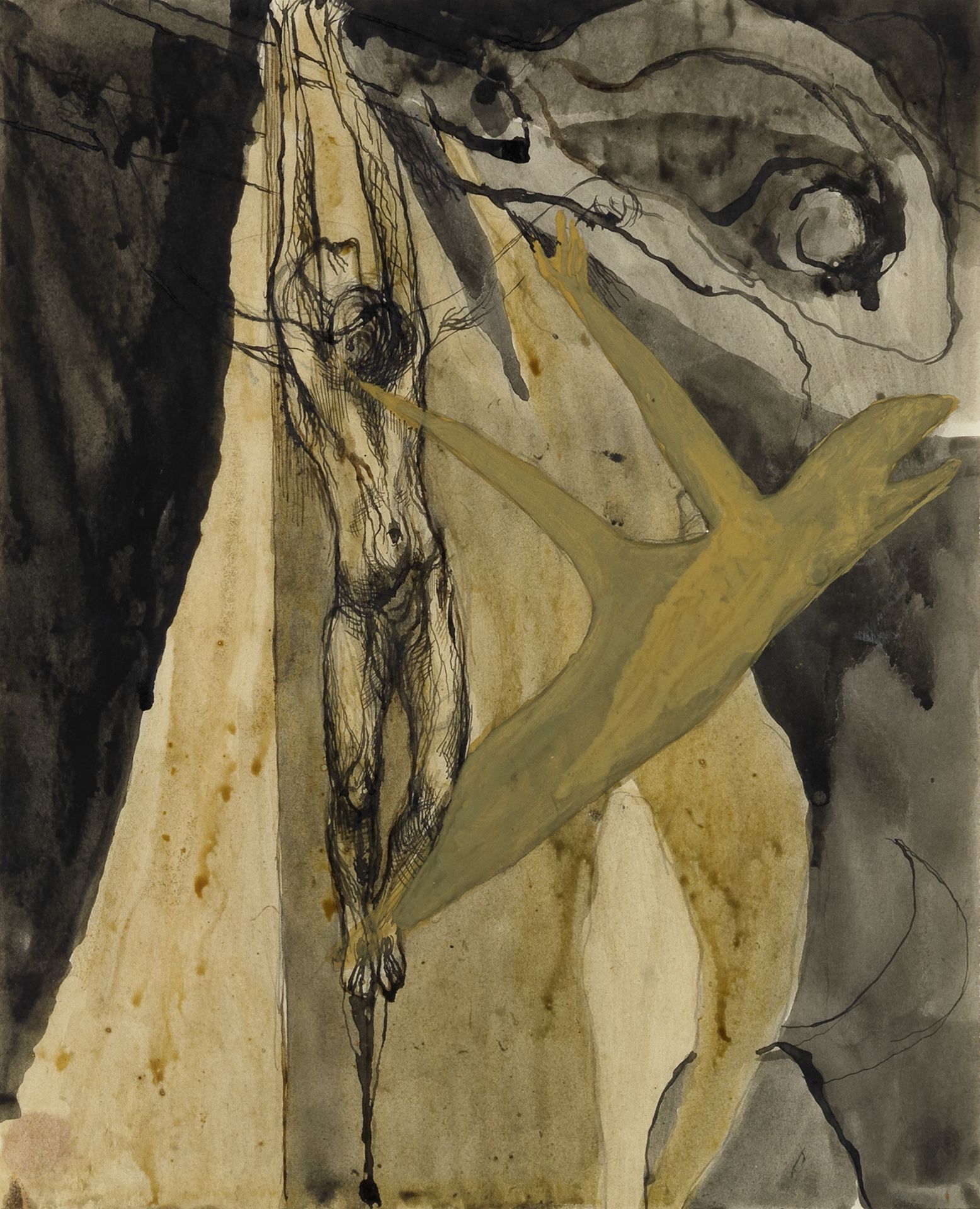 Keith Vaughan (British, 1912-1977) Prometheus (Executed in 1942)