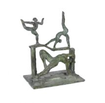 Ivor Abrahams R.A. (British, born 1935) Tableau Balance Maquette 38cm (14 15/16in) high (Conceiv...