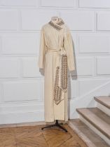 La Boutique de Jeanne LANVIN - CASTILLO, collection Couture, circa 1960. Manteau du soir en &#23...