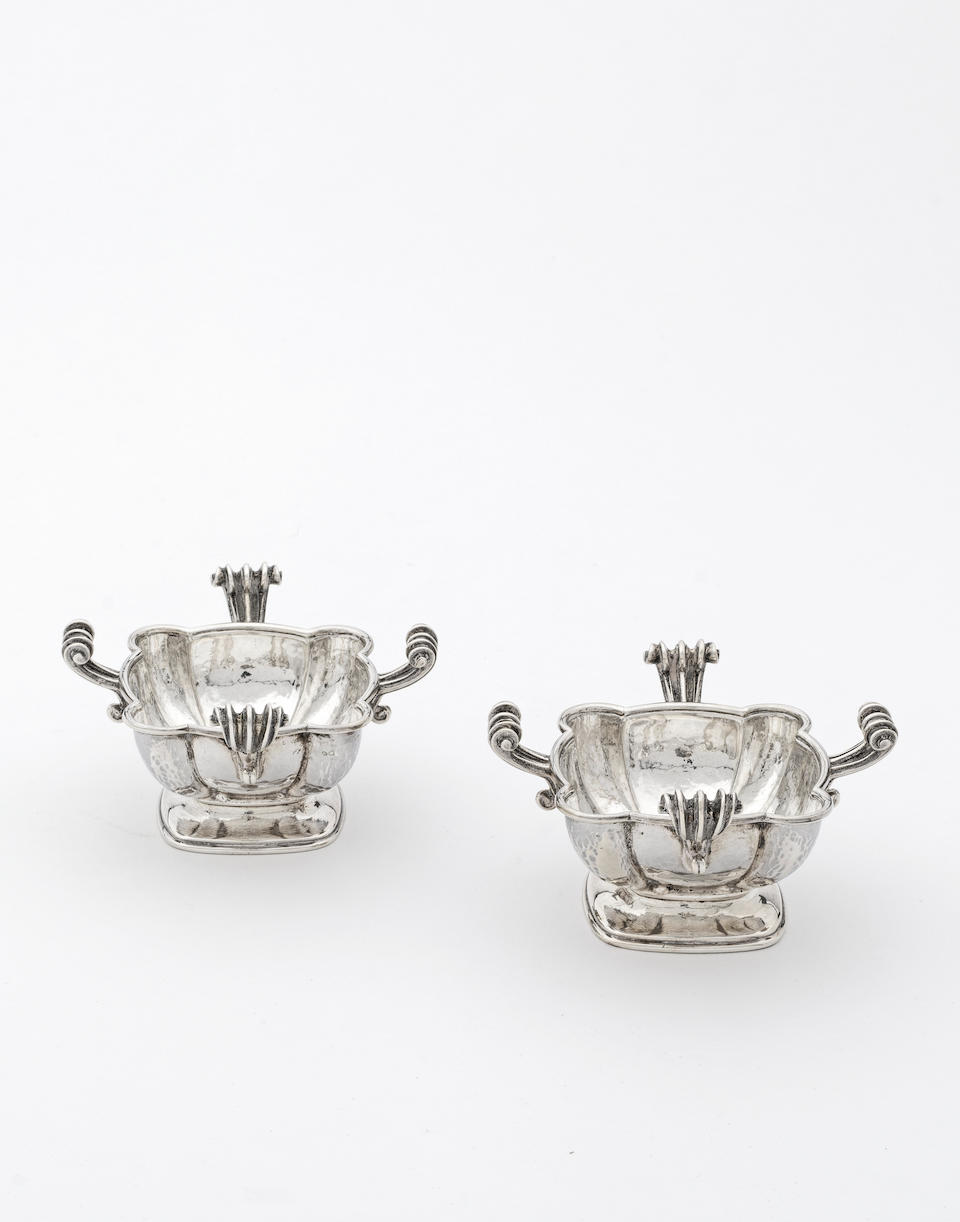 Omar Ramsden Pair of dishes, 1934