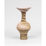Lucie Rie Vase with flaring lip, circa 1985
